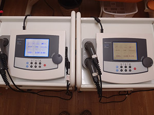 即効性の強い超音波治療器
